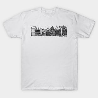 Korenlei Ghent Drawing Lineart T-Shirt